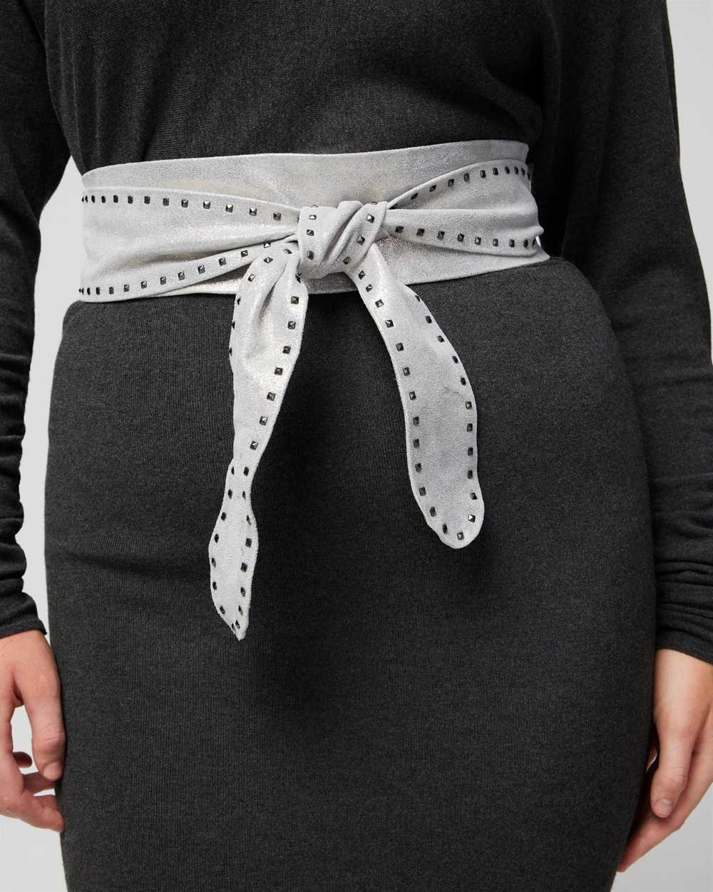 White obi belt top